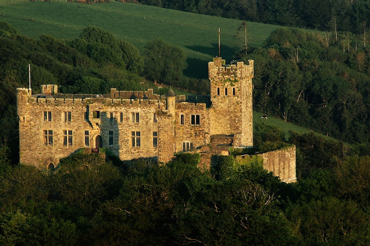 Coastal castle near Kinsale